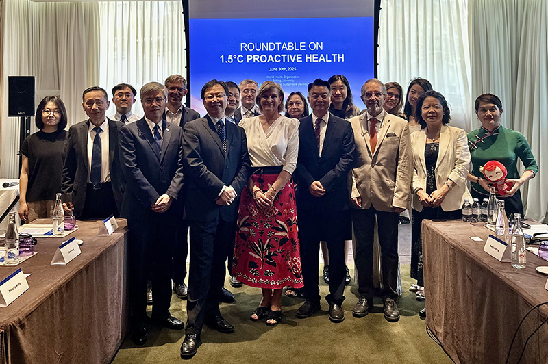 WHO and Its Chinese and European Partners Jointly Launch Multilateral Climate-Health Initiative: Collaborative Research on Climate-Resilient Solutions for a Sustainable Healthy Future