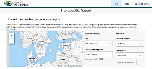 Climate Information Portal