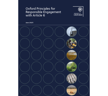 Oxford Principles for Responsible Participation in Article 6